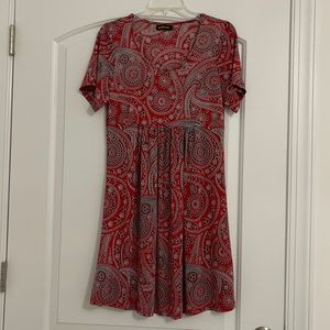 Reborn dress Red bandana print, size Medium